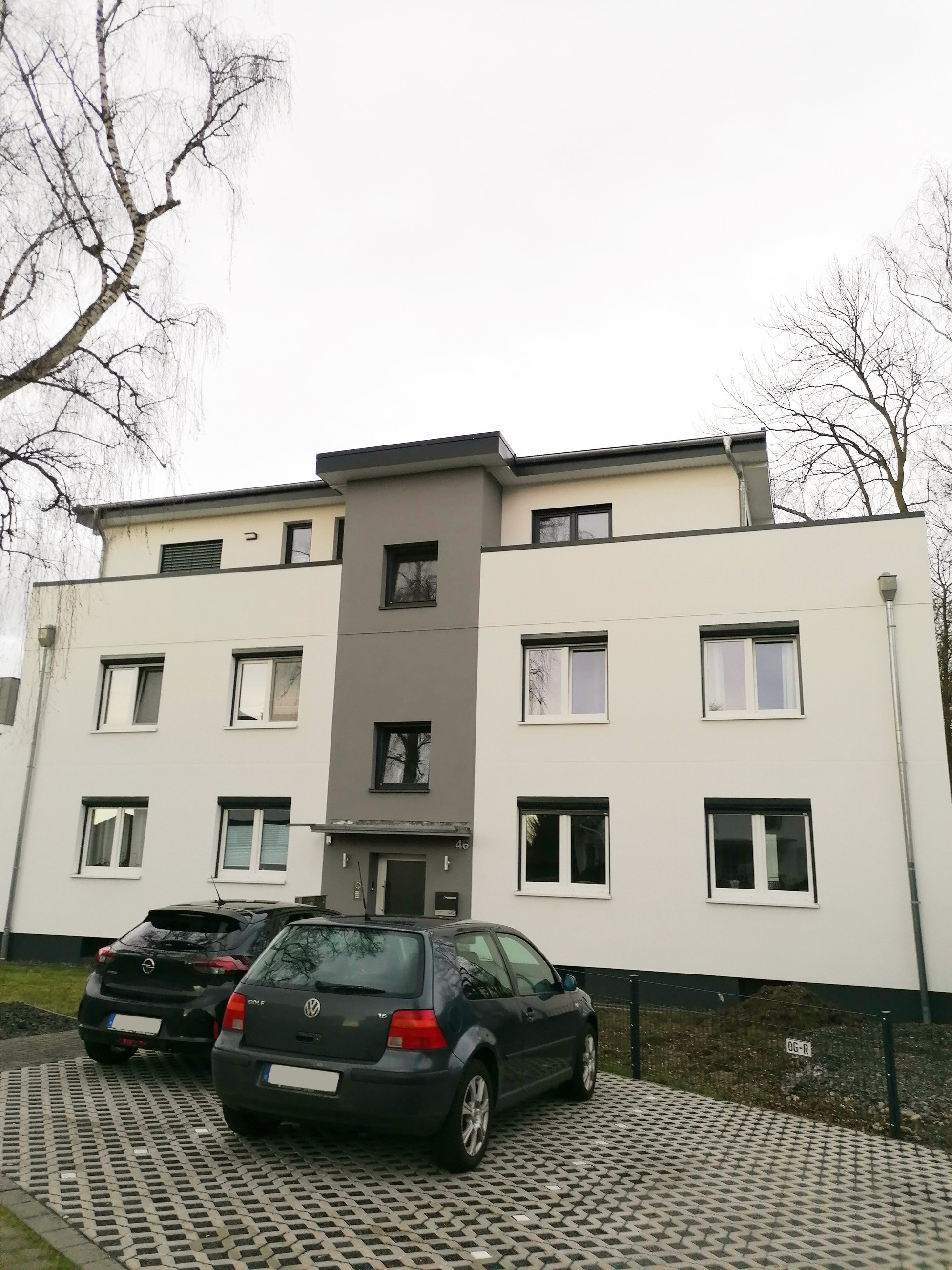 Aufstockeung eines Mehrfamilienhauses